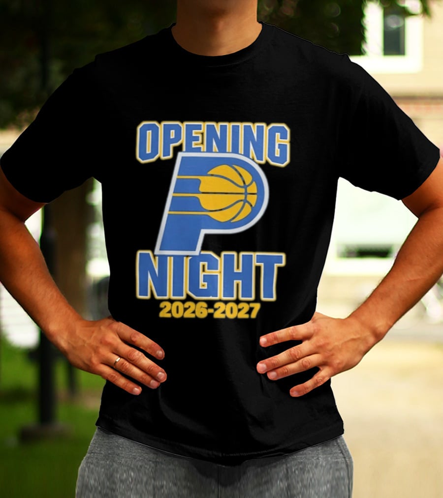 Indiana Pacers Opening Night 2026 2027 T-Shirt