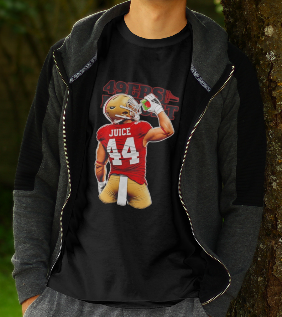 San Francisco 49ers Kyle Juszczyk Juice 44 Legend T-Shirt