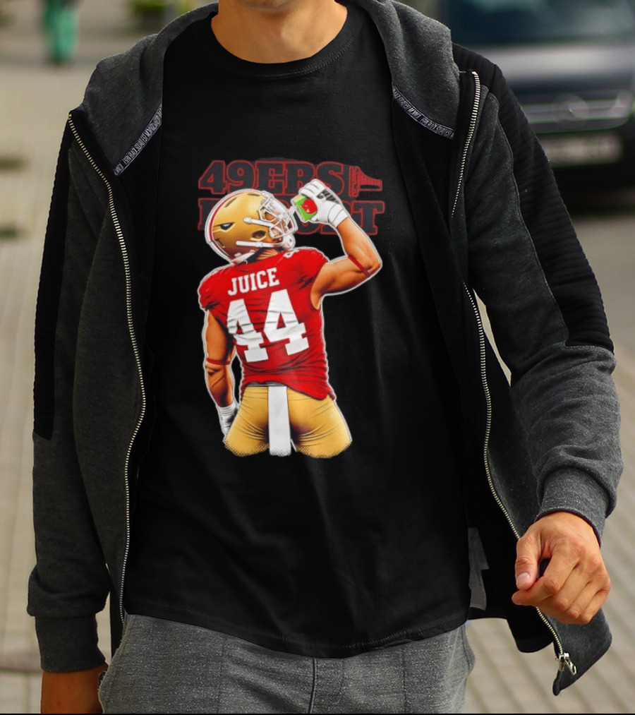 San Francisco 49ers Kyle Juszczyk Juice 44 Legend T-Shirt