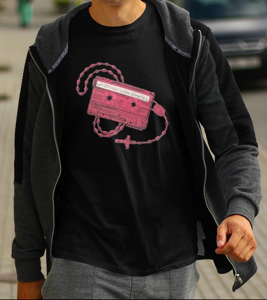 Interview With The Vampire Cassette Tape Necklace T-Shirt