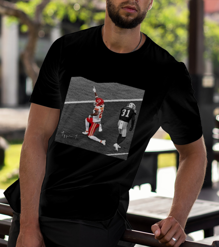 Tyquan Thornton Kansas City Chiefs On Field Celebration 2026 T-Shirt