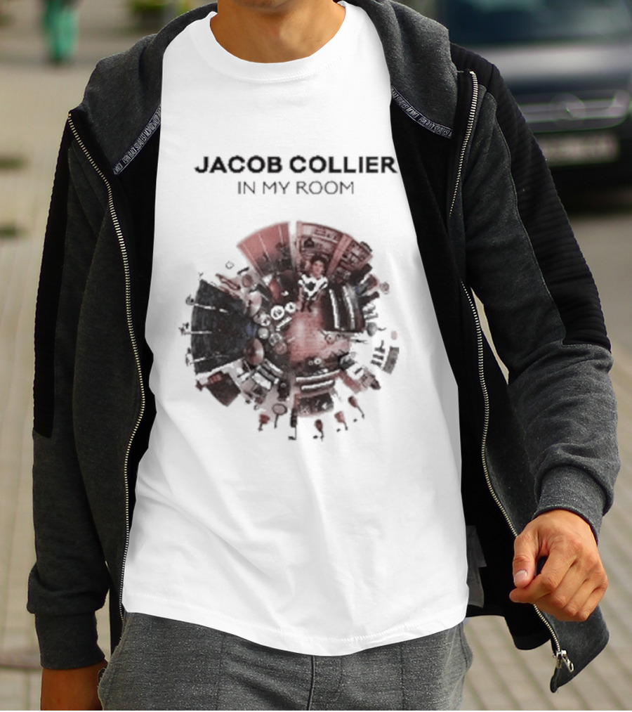Jacob Collier In My Room Album Abstract Circular T-Shirt