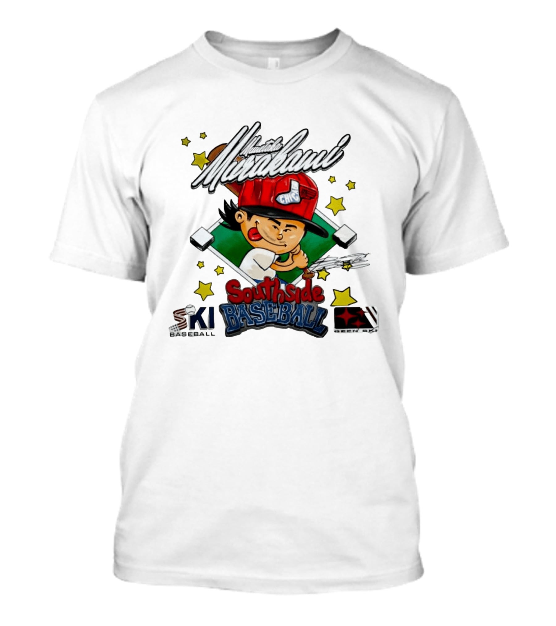 Munetaka Murakami Chicago Southside Baseball CHIC Graphic KI Keen OK Stars T-Shirt