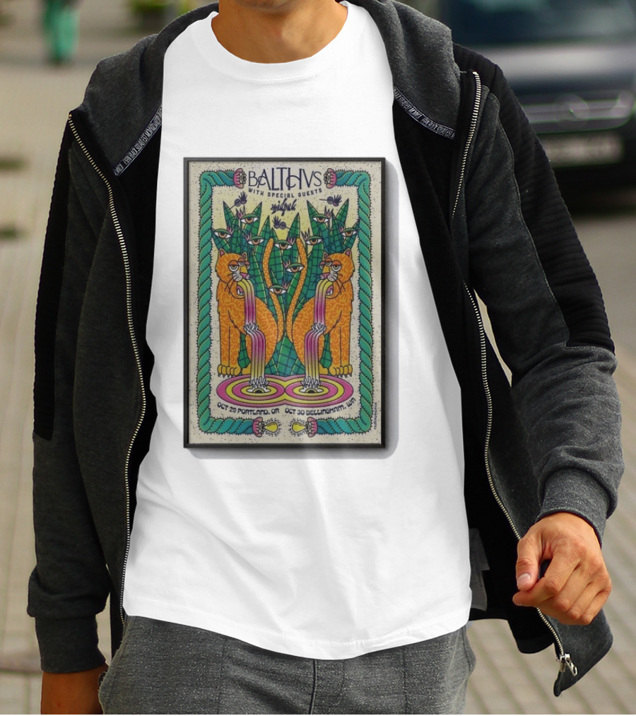 BALTHVS With Special Guests Milkyak Oct 29 Portland OR Oct 30 Bellingham WA T-Shirt