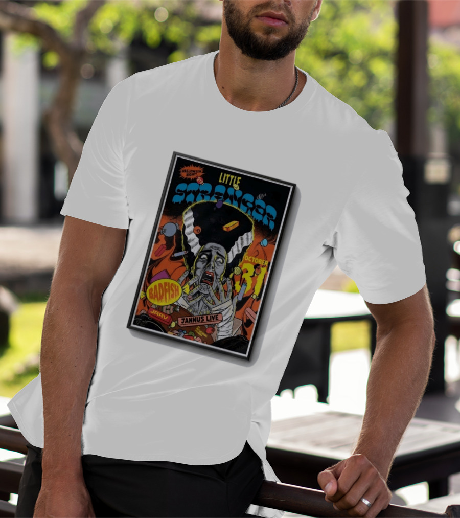 Little Stranger Halloween Night Badfish Jarv Jannus Live October 31 St. Petersburg FL 2026 T-Shirt