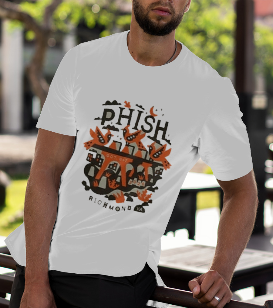 Phish Richmond Fall Oct 7 2020 Event T-Shirt