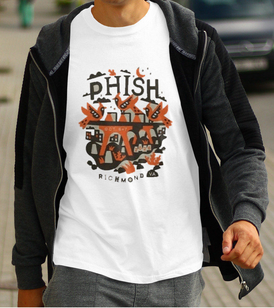 Phish Richmond Fall Oct 7 2020 Event T-Shirt