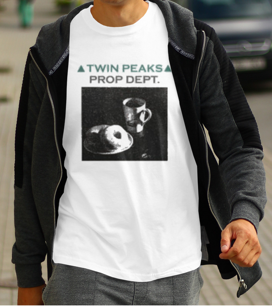 Twin Peaks Prop Dept Coffee And Donut T-Shirt
