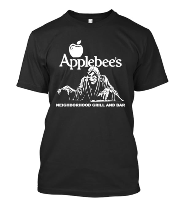 Applebee's Neighborhood Grill And Bar Grim Reaper T-Shirt
