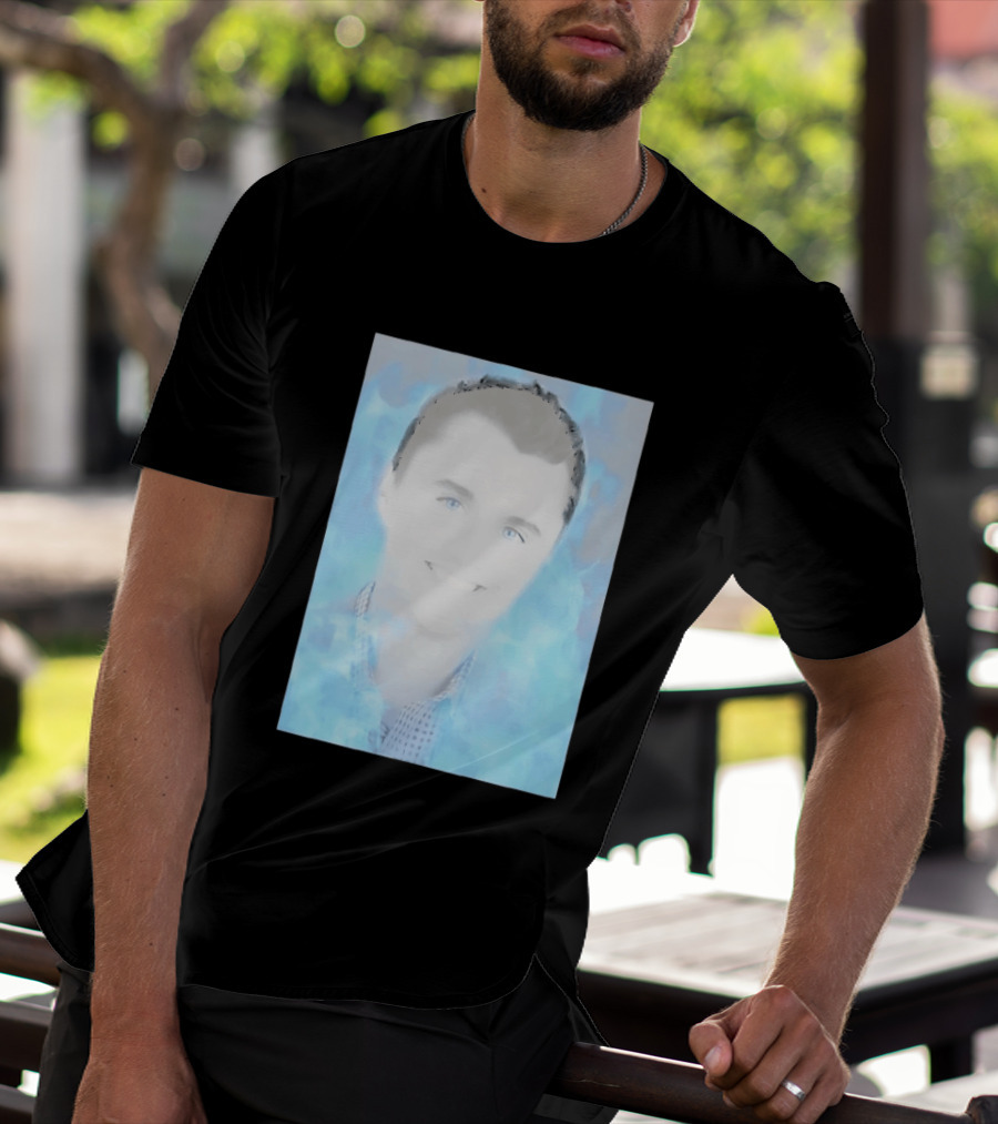 Charlie Kirk Turning Point USA Conservative Blue Aura T-Shirt