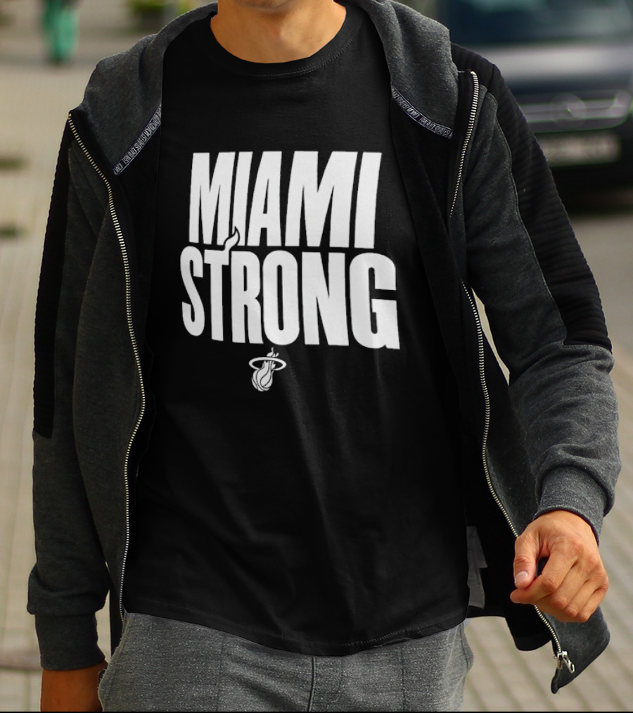 Miami Strong Heat Basketball Team T-Shirt
