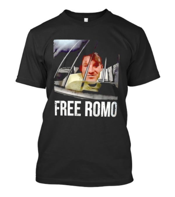 FREE ROMO Football Quarterback Prison Bars T-Shirt
