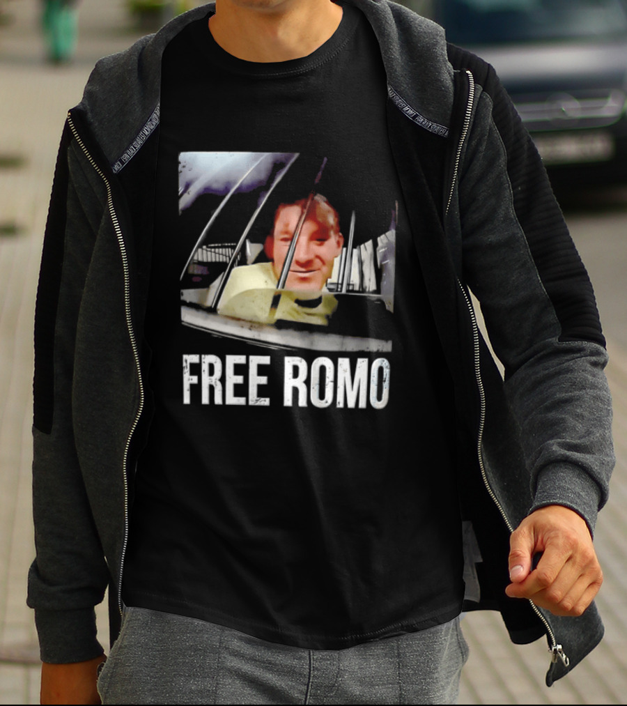 FREE ROMO Football Quarterback Prison Bars T-Shirt