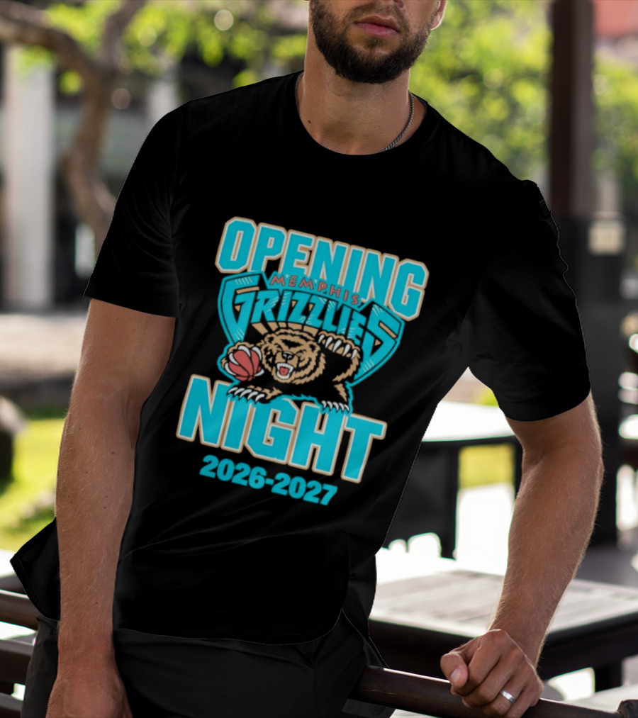 NBA Opening Night 2026 2027 Memphis Grizzlies T-Shirt