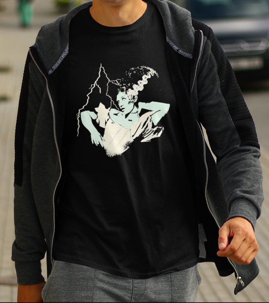 Sierra Ferrell The Bride Frankenstein Monster Lightning T-Shirt