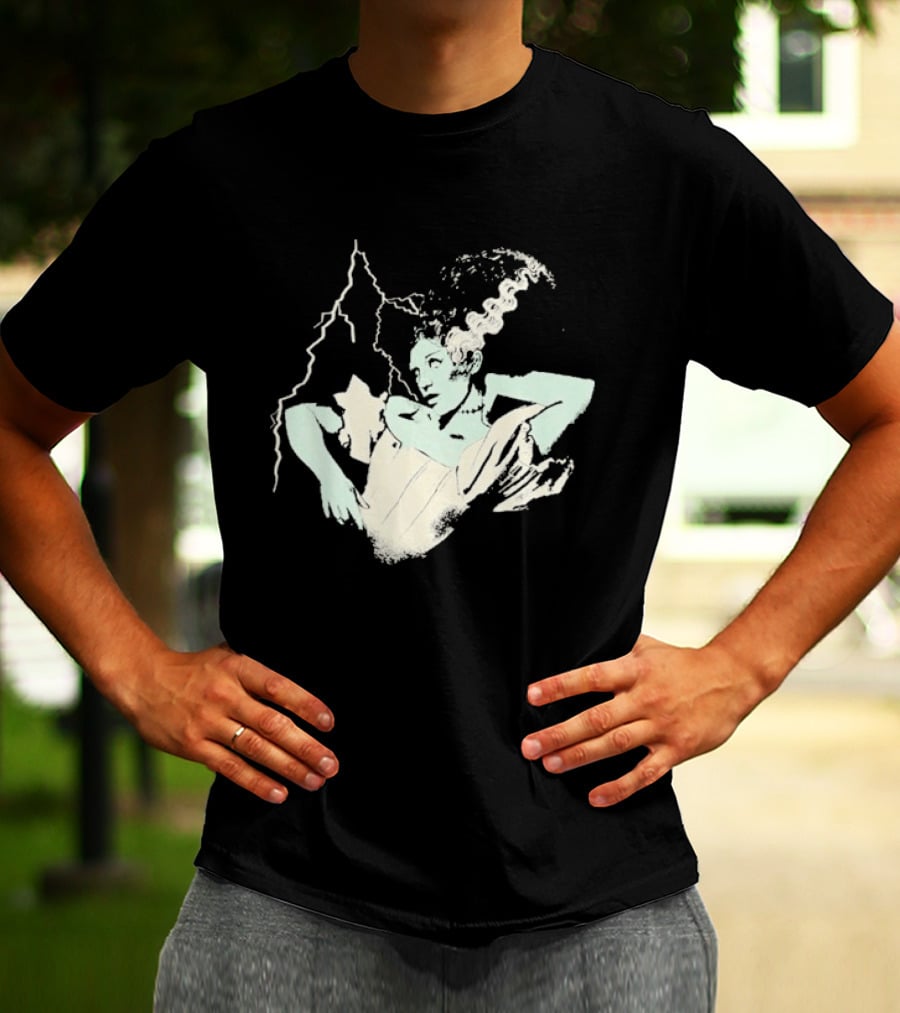 Sierra Ferrell The Bride Frankenstein Monster Lightning T-Shirt