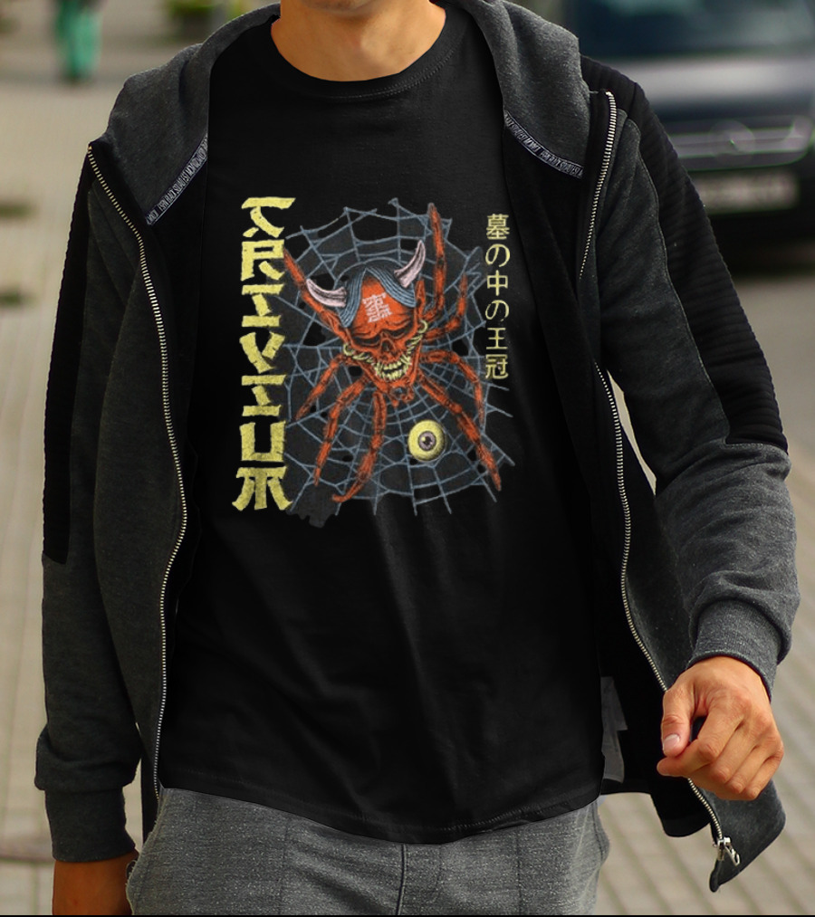 Trivium Jorogumo Kanji Crown In The Cocoon T-Shirt