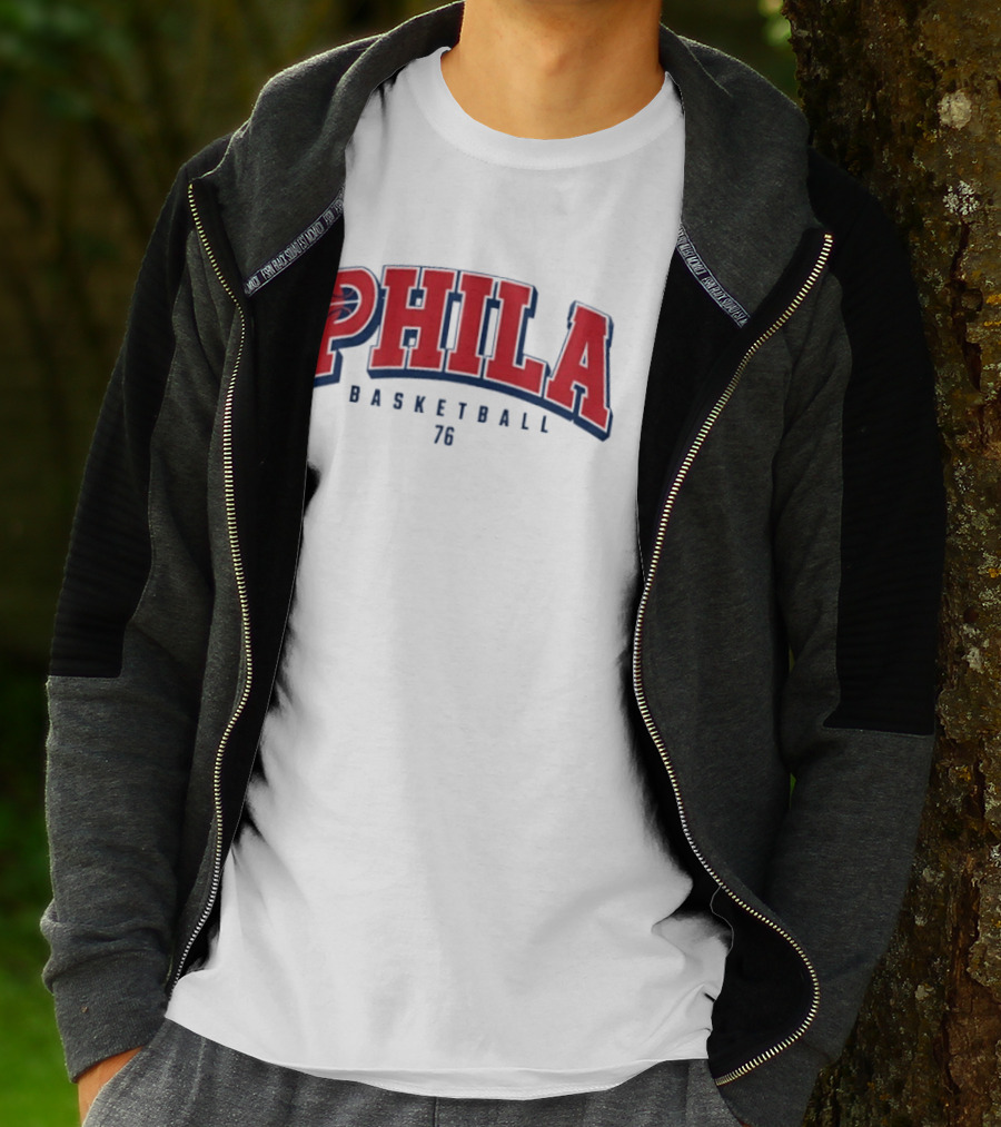 PHILA Basketball 76ers Retro Sports T-Shirt