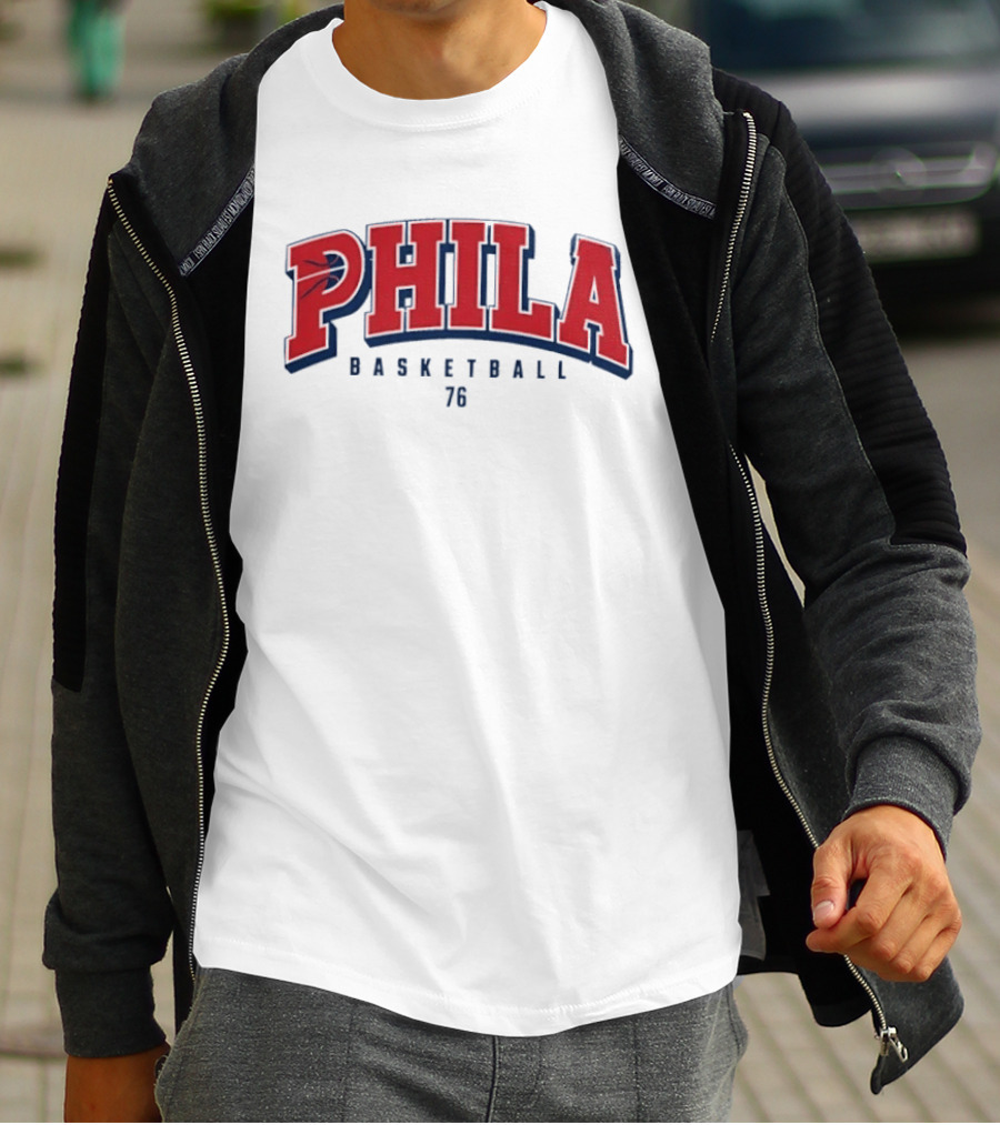 PHILA Basketball 76ers Retro Sports T-Shirt