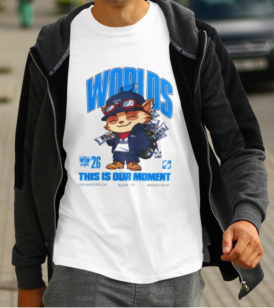 Worlds 2026 This Is Our Moment Riot Games Store T-Shirt