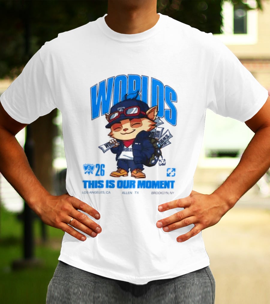Worlds 2026 This Is Our Moment Riot Games Store T-Shirt