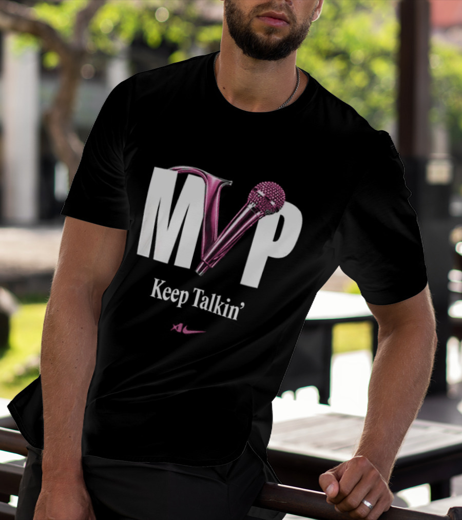 WNBA MVP Keep Talking A'ja Wilson 2026 Most Valuable Player T-Shirt