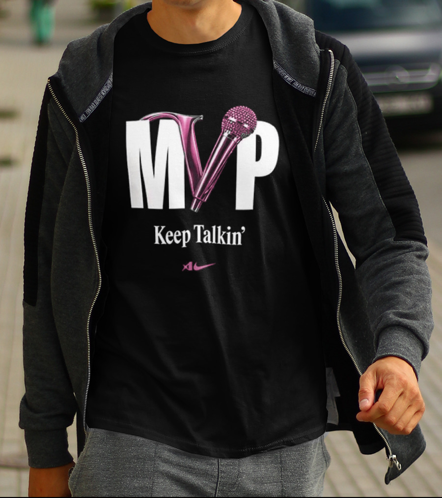 WNBA MVP Keep Talking A'ja Wilson 2026 Most Valuable Player T-Shirt
