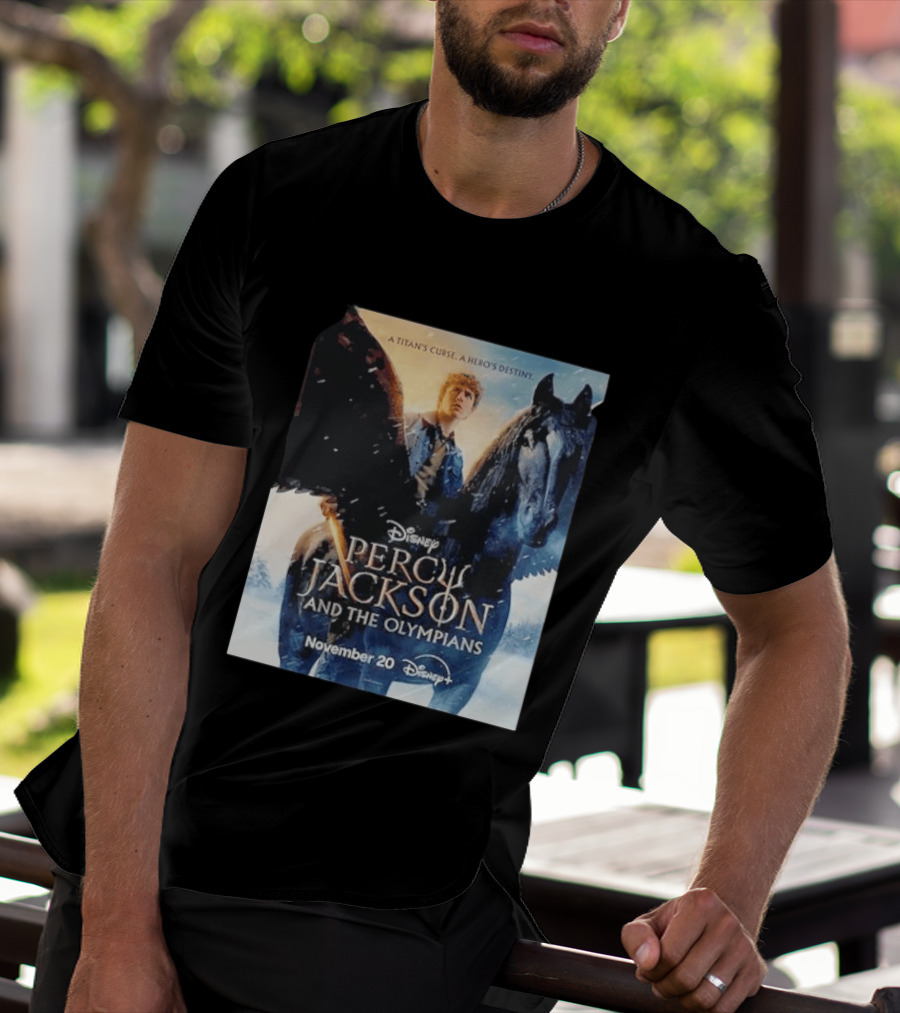 Percy Jackson And The Olympians A Titan's Curse A Hero's Destiny November 20 Disney+ T-Shirt