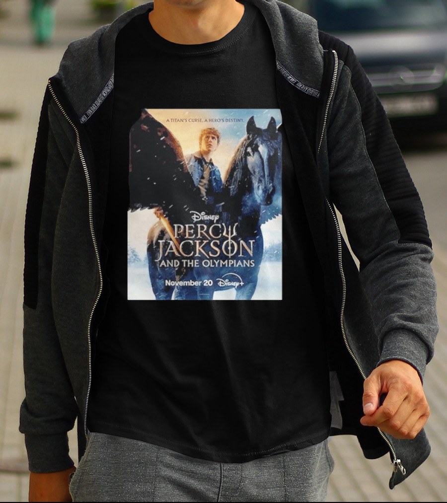 Percy Jackson And The Olympians A Titan's Curse A Hero's Destiny November 20 Disney+ T-Shirt