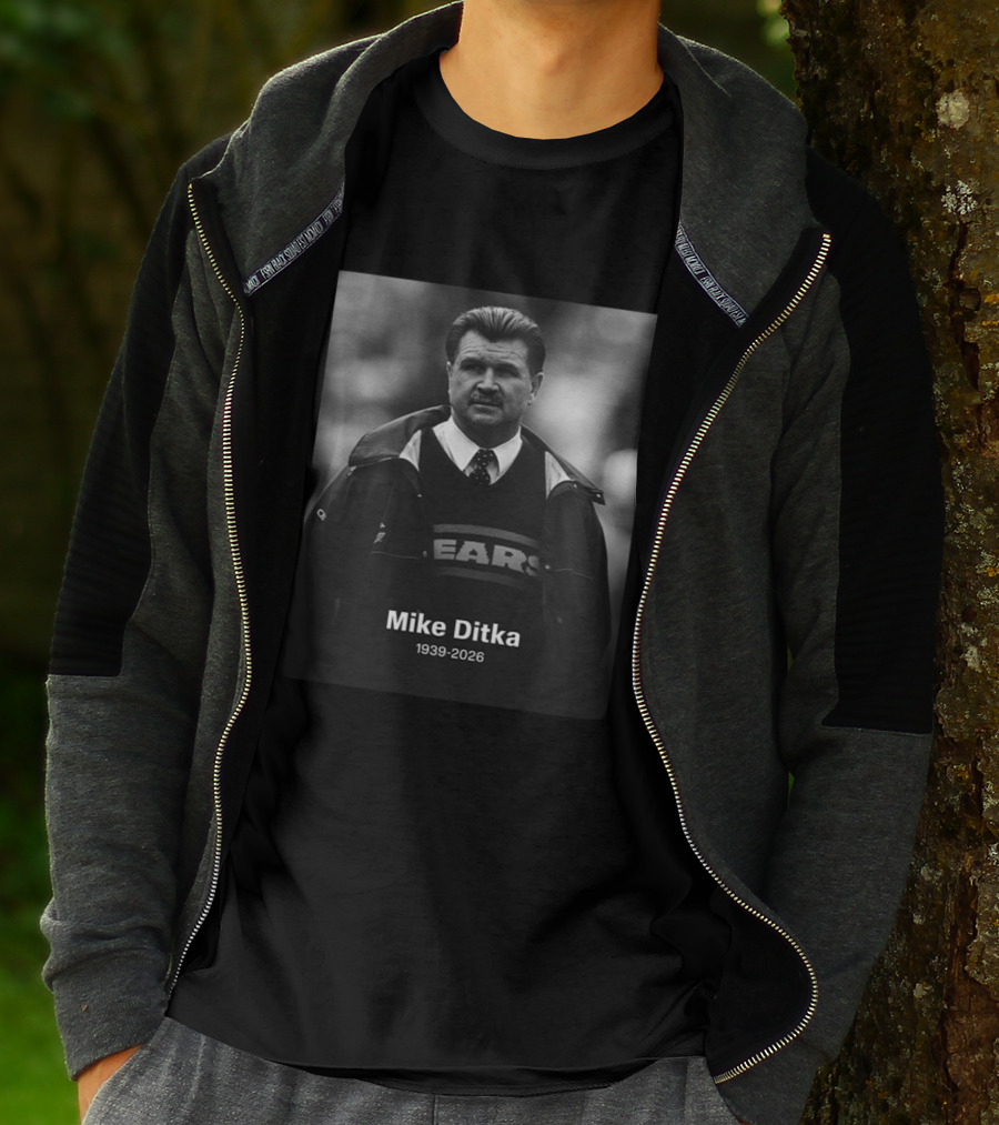 Mike Ditka 1939 2026 Bears Coach NFL T-Shirt
