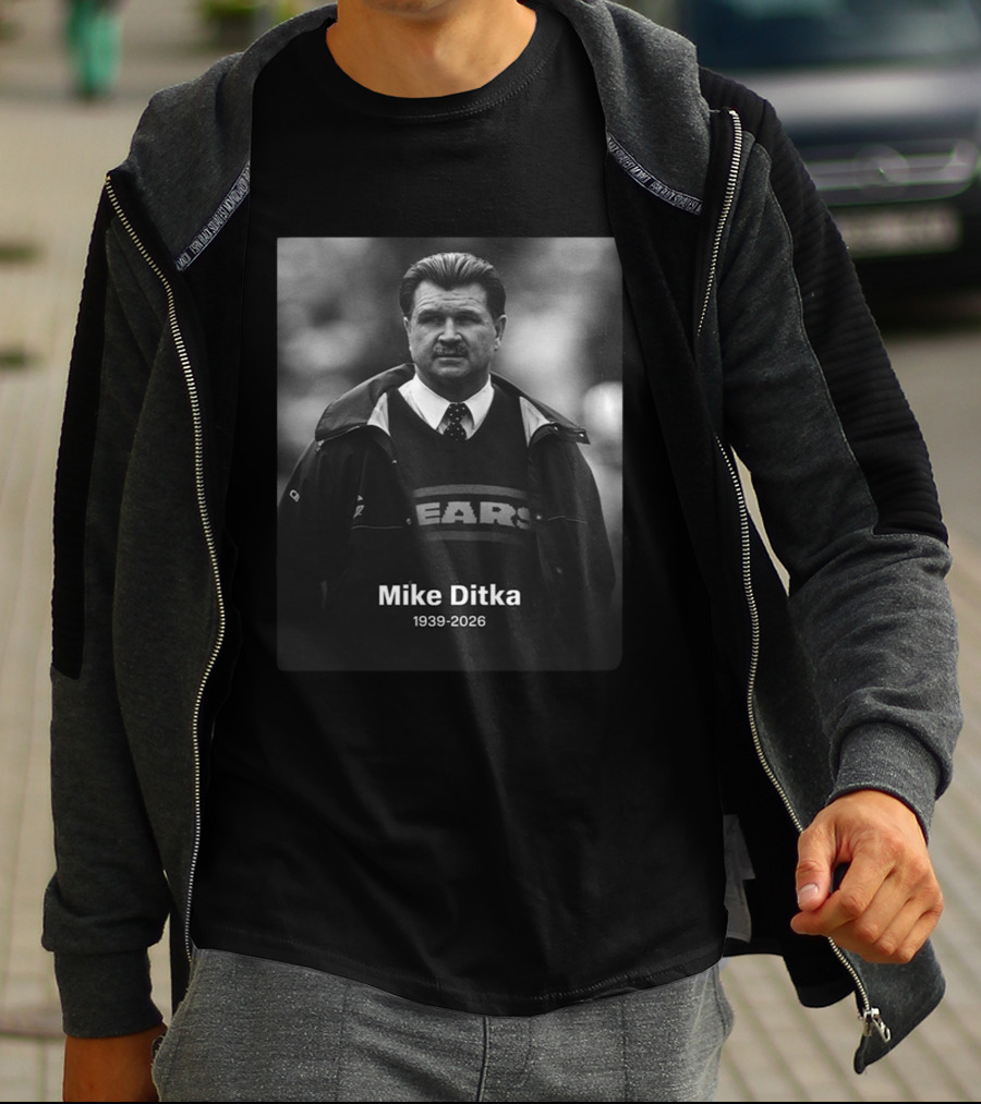 Mike Ditka 1939 2026 Bears Coach NFL T-Shirt