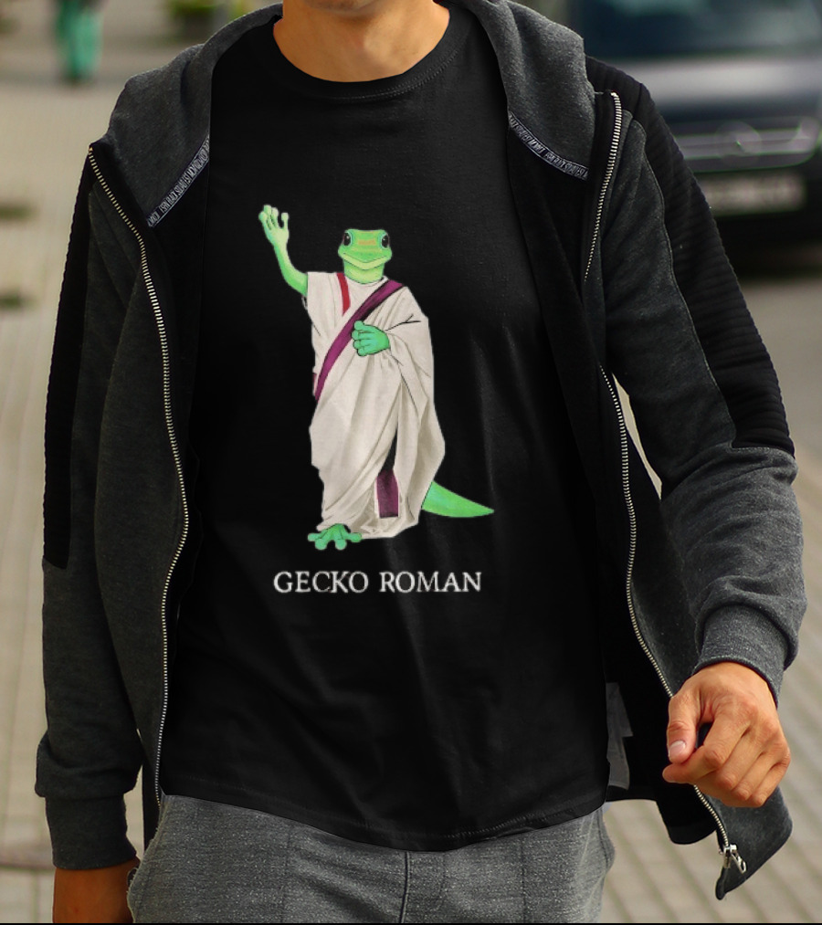 Stakuyi Gecko Roman Toga Outfit T-Shirt