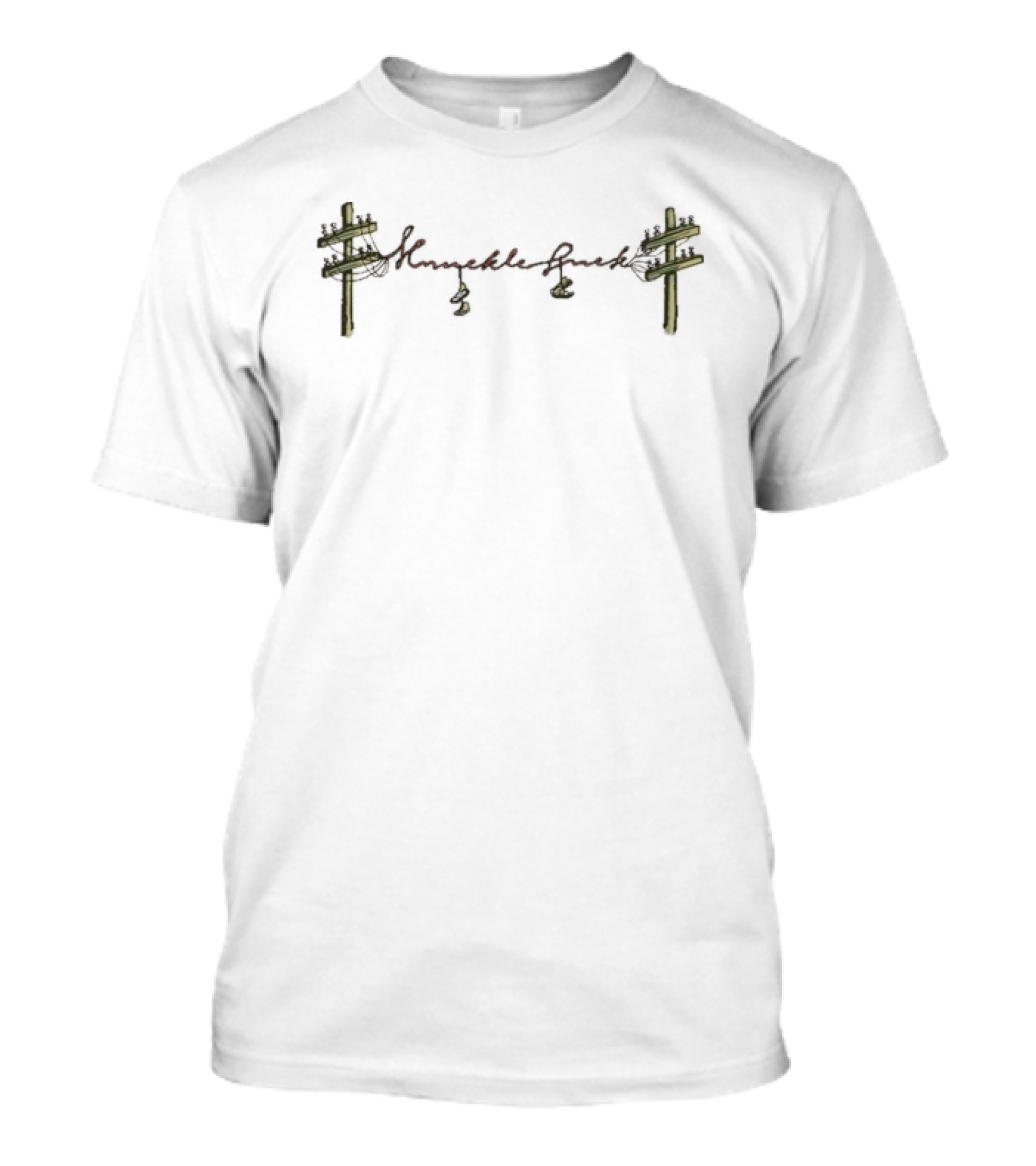 Knuckle Puck Highwire Tightrope Music Band Rope T-Shirt