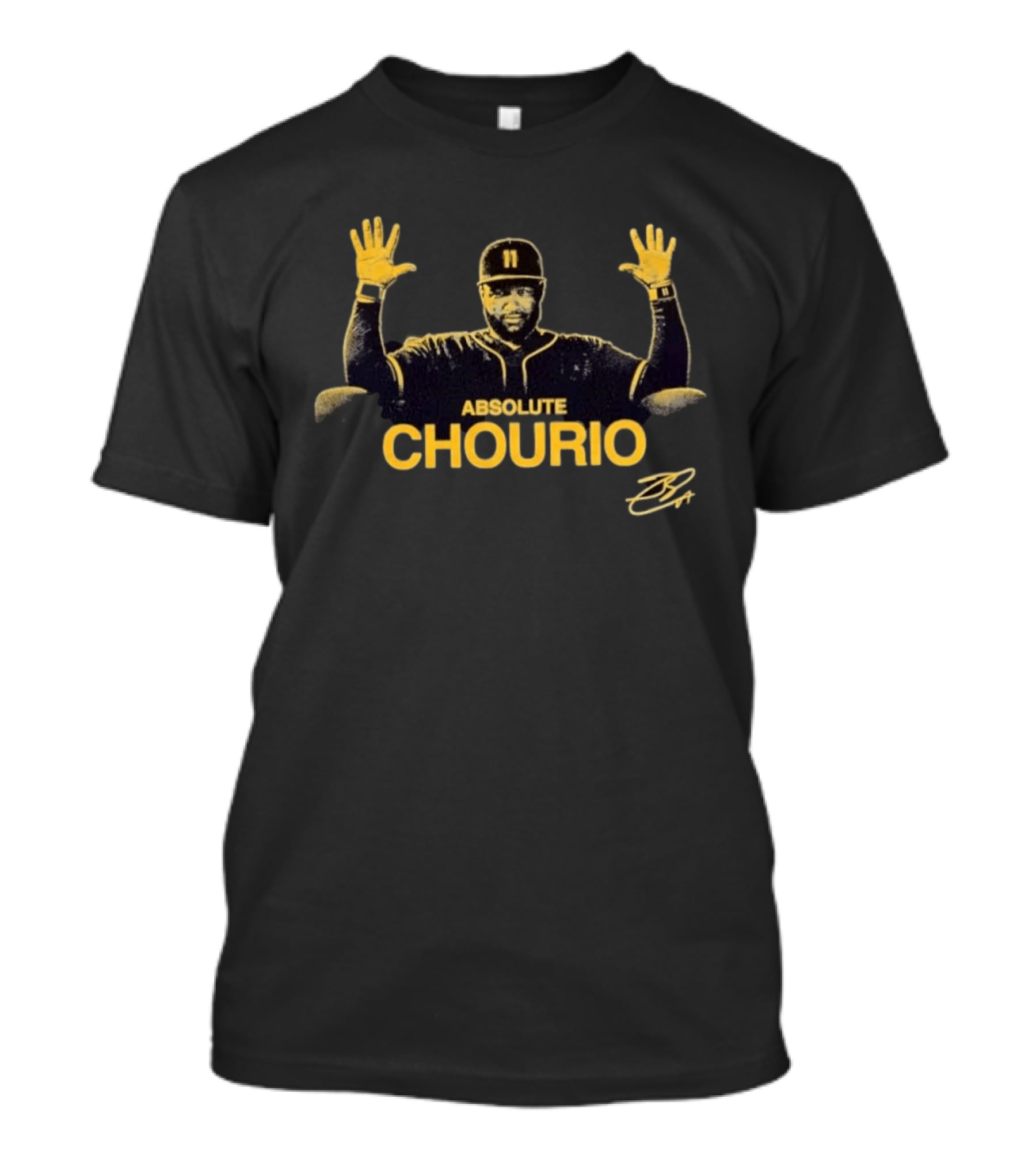 Milwaukee Brewers Baseball Absolute Chourio Signature 11 T-Shirt