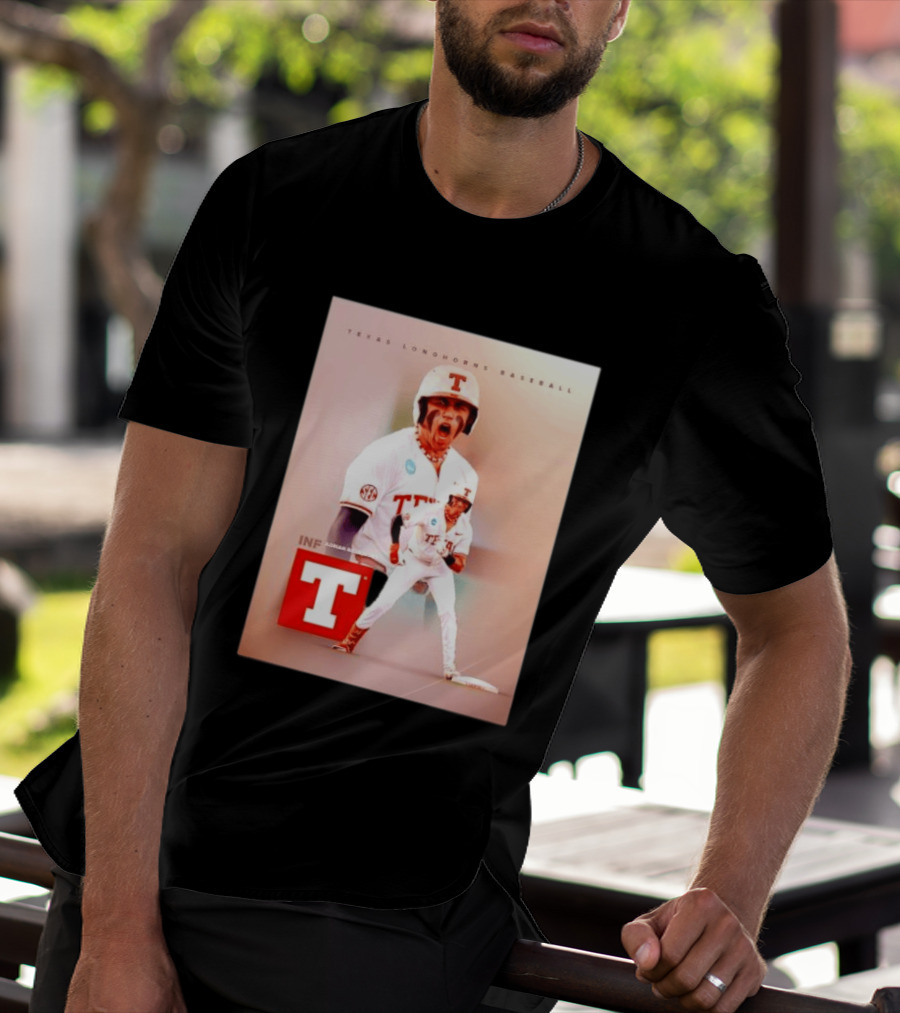 Adrian Rodriguez INF Texas Longhorns Baseball Team T-Shirt
