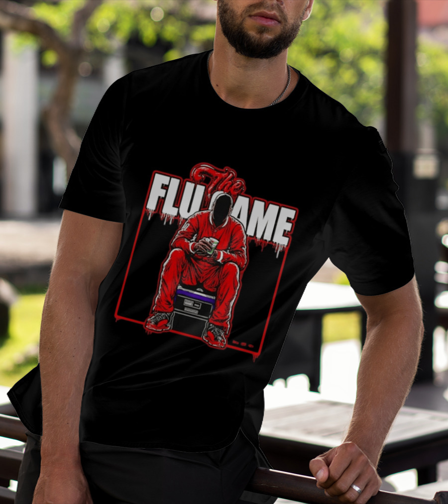 Michael Jordan The Flu Game Chicago Bulls NBA T-Shirt