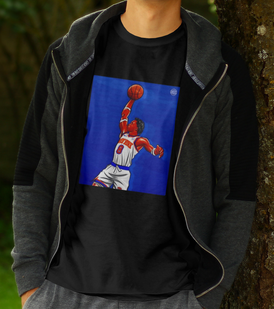 OG Anunoby New York Knicks Dunk Action Moment 8 Jersey T-Shirt
