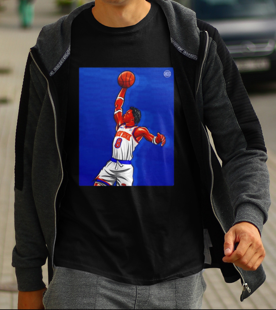 OG Anunoby New York Knicks Dunk Action Moment 8 Jersey T-Shirt