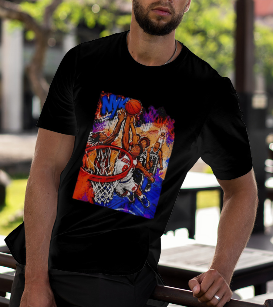 OG Anunoby New York Knicks NYK Basketball Art NBA T-Shirt