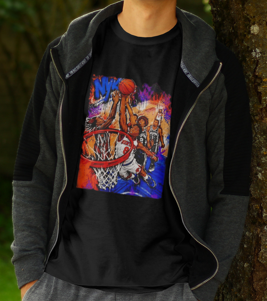 OG Anunoby New York Knicks NYK Basketball Art NBA T-Shirt