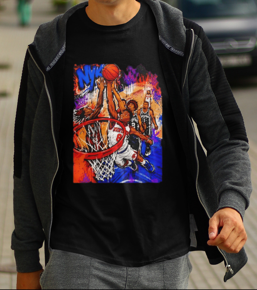 OG Anunoby New York Knicks NYK Basketball Art NBA T-Shirt
