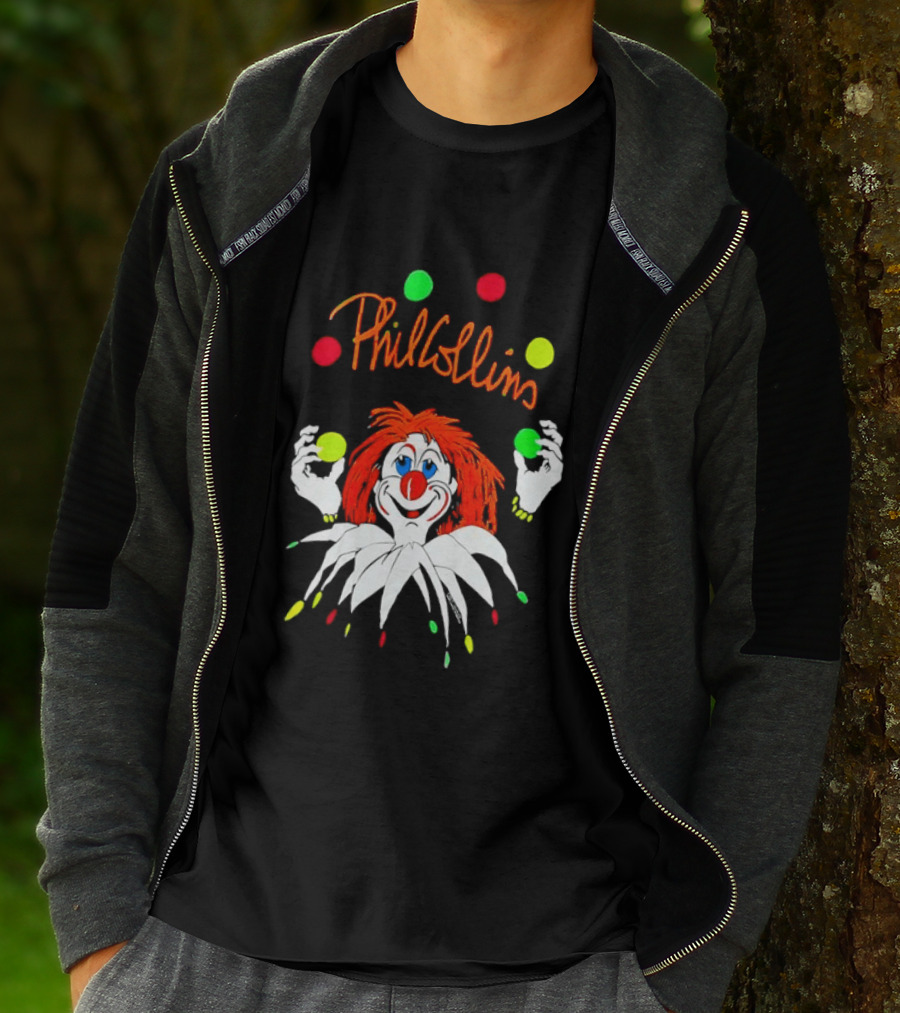 Phil Collins But Seriously Juggling Clown T-Shirt