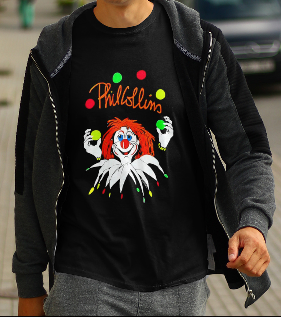 Phil Collins But Seriously Juggling Clown T-Shirt