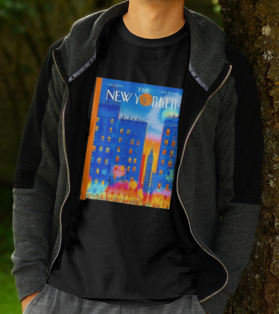 Pierre Emmanuel Lyet The New Yorker June 12 2023 Basketball Art Cover T-Shirt