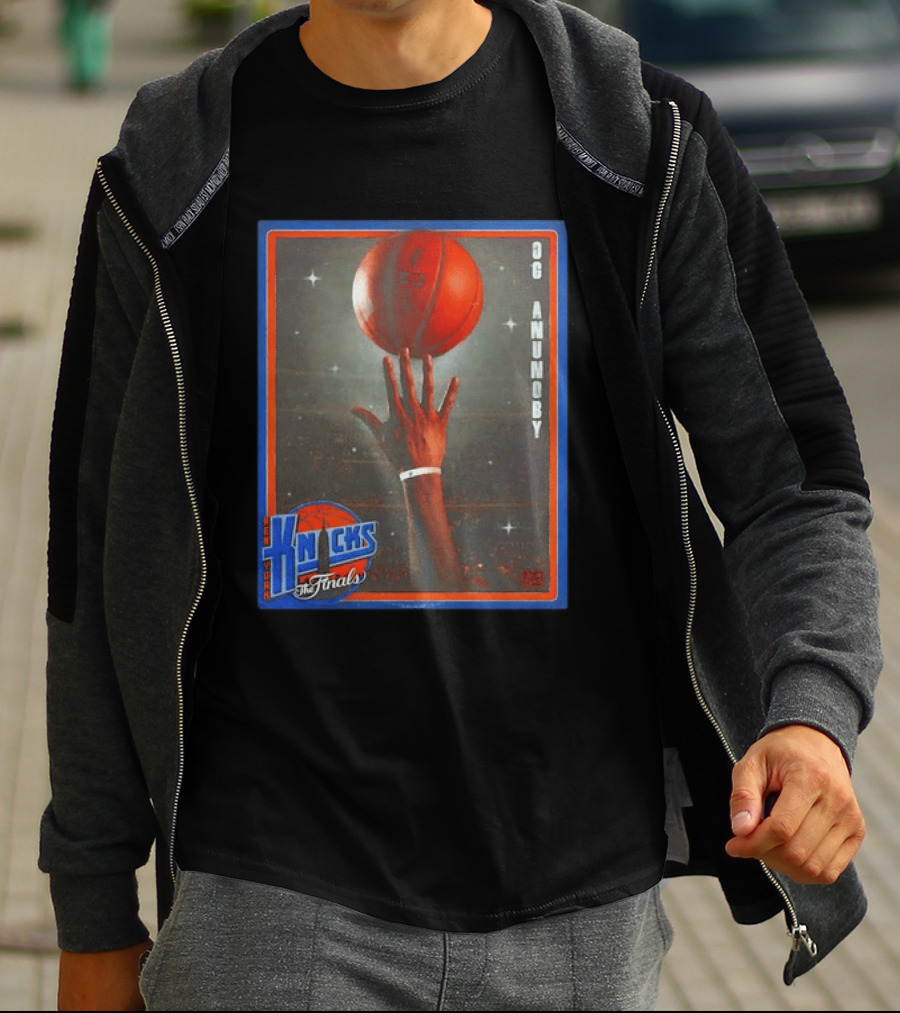 The New York Knicks The Finals OG Anunoby Basketball T-Shirt