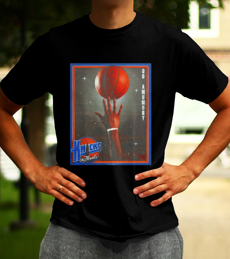 The New York Knicks The Finals OG Anunoby Basketball T-Shirt