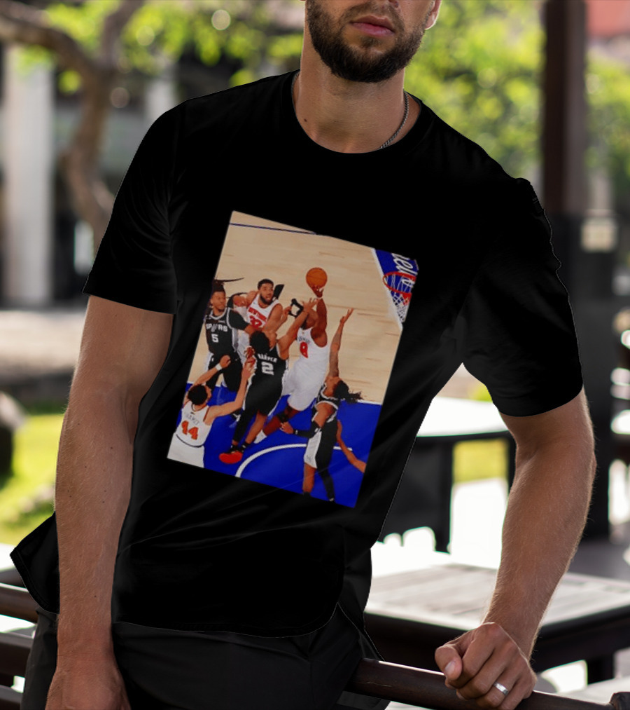 The Putback With OG Knicks Dunking Against Spurs T-Shirt