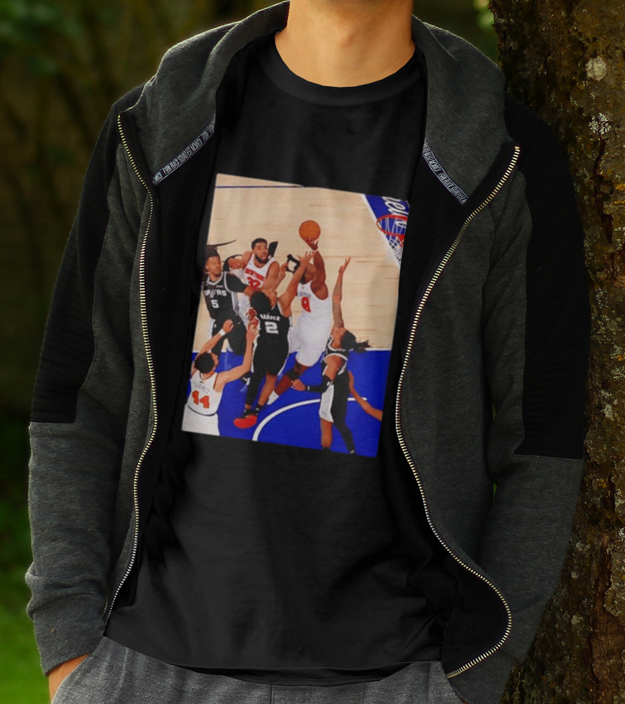 The Putback With OG Knicks Dunking Against Spurs T-Shirt