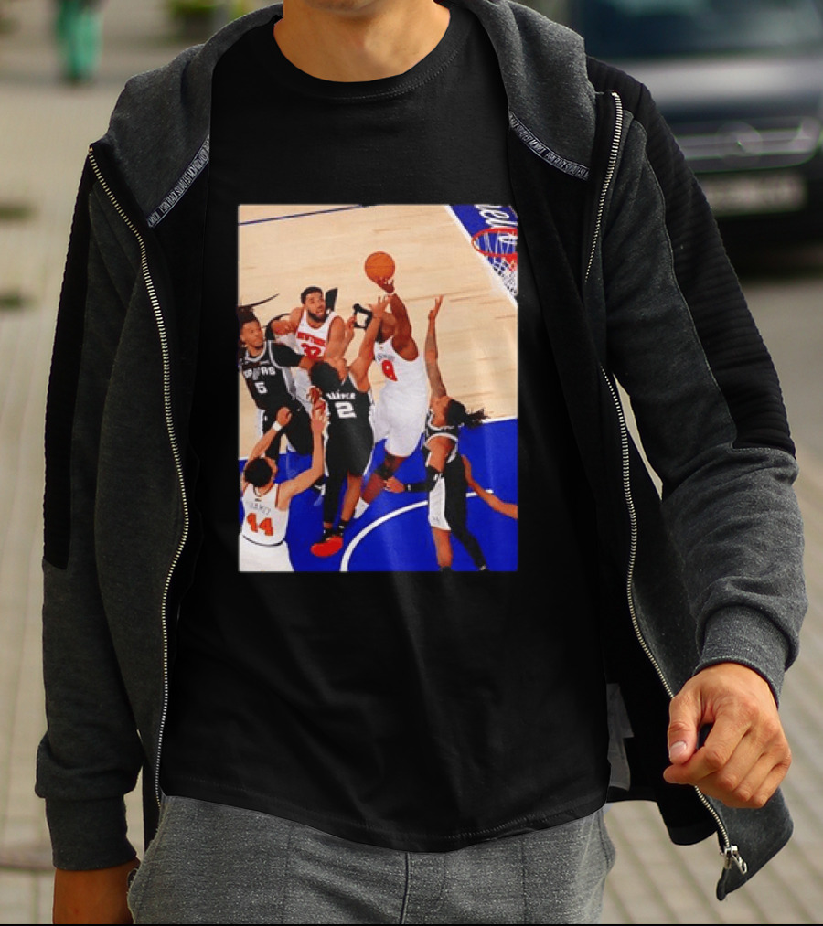 The Putback With OG Knicks Dunking Against Spurs T-Shirt