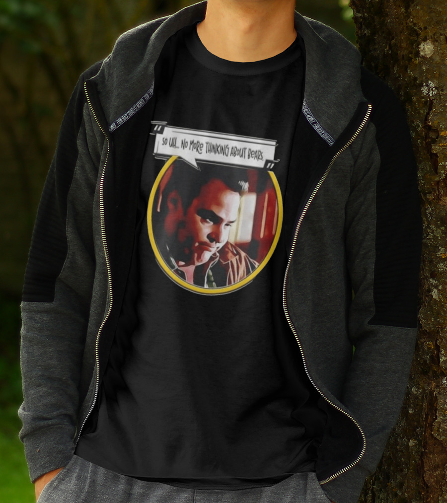 Tony Soprano The Sopranos No More Thinking About Bears HBO Television T-Shirt